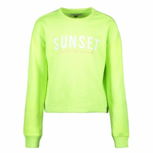 sweater CASIA LIME