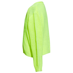 Gilet tricot fluo fluo yellow