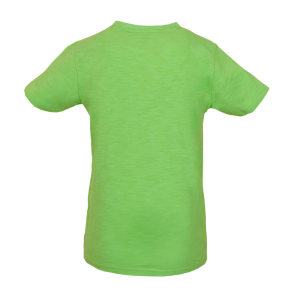 T-shirt glijbaan fluo green