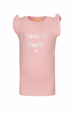 T-shirt Love to party logo