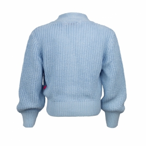 Gilet tricot blue