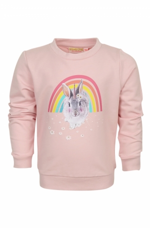 Sweater konijn light pink