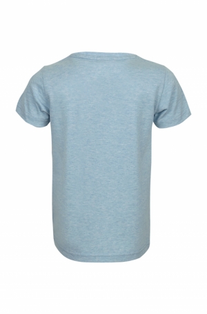 T-shirt fiets soft blue