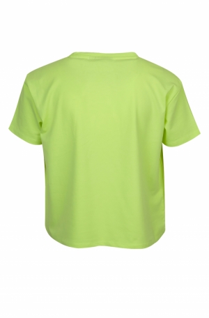 T-shirt opdruk fluo yellow