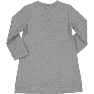 Kleed sweaterstof grijs