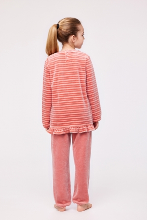 Meisjes pyjama in velours 925