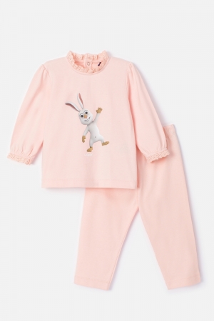 Meisjes pyjama jersey katoen 420
