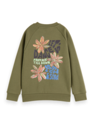 Sweater bedrukking op rug 0561