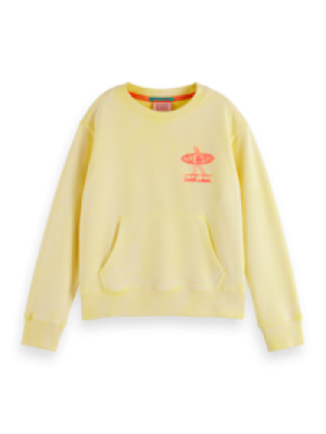 Sweater roze opdruk 4164