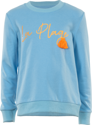 Sweater print blue