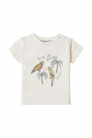 T-shirt opdruk papegaaien 126