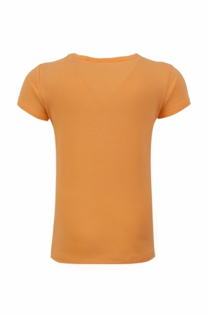 T-shirt opdruk bright orange