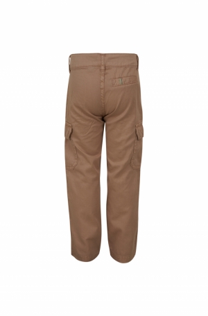 Broek zakken soft beige