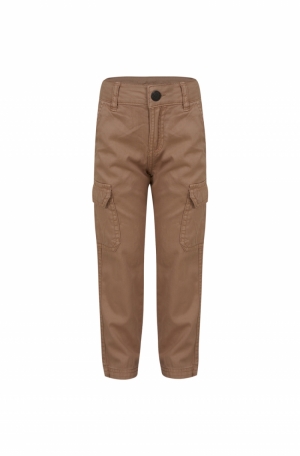 Broek zakken soft beige