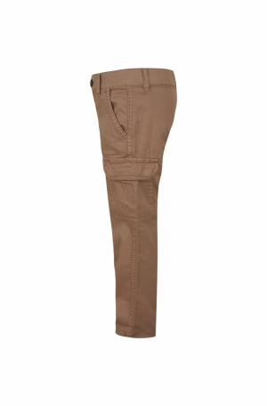 Broek zakken soft beige