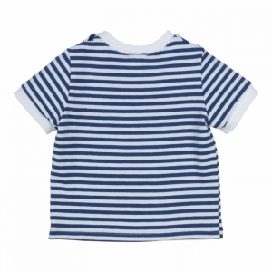 T-shirt marine streep blue-white