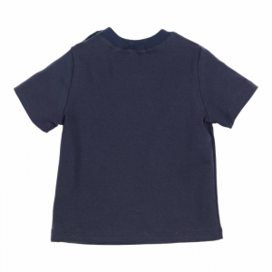 T-shirt hondjes navy
