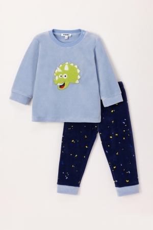 pyjama jongens velourd 828