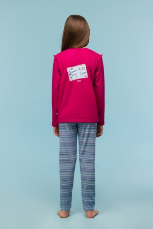 Pyjama meisjes jersey, zakjes 357