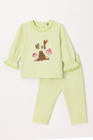 Pyjama meisje wijde broek 705