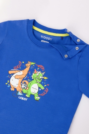 Pyjama jongens, opdruk op rug 875
