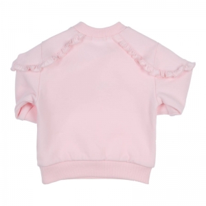 Sweater strik kant light pink