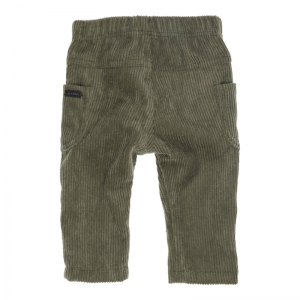 Broek ribfluweel green