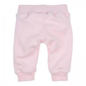 Broek sweaterstof light pink