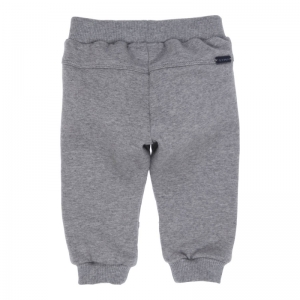 Broek sweaterstof grey melange