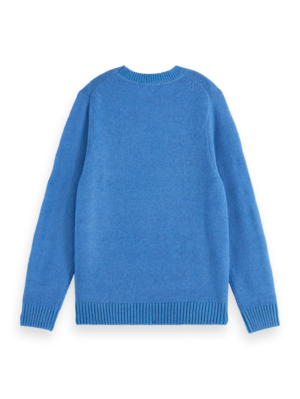 Pull effen zachte tricot 7339