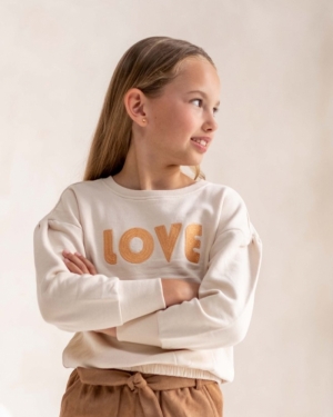 Sweater broderie LOVE kit