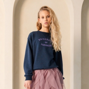 Sweater Flo teens indigo melee