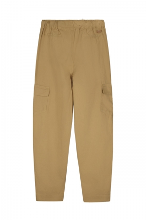Broek zijzakken kahki