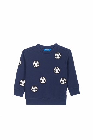 Sweater voetbal navy