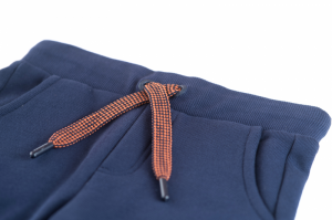 Broek sweaterstof navy