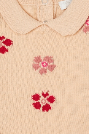 Pull kraagje + bloemen 171