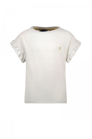 T-shirt glitter off white
