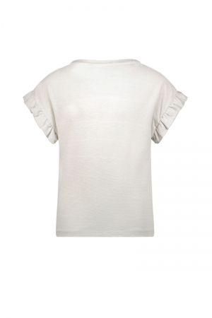 T-shirt glitter off white
