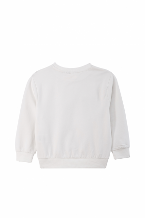 Sweater vlinder ecru