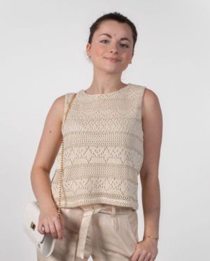 Top tricot gold