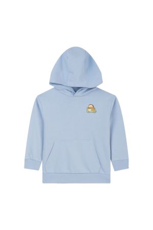 Hoodie foodtruck light blue