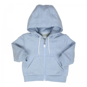 Hoodie met rits blue