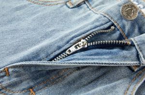 Rok jeans lang light denim
