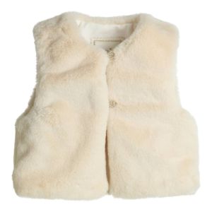 Gilet in bond ecru