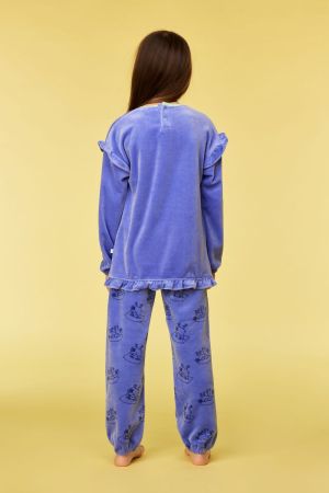 Meisjespyjama velours 354