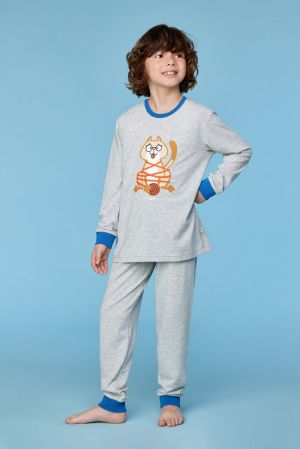 Jongens pyjama grote tekening  142