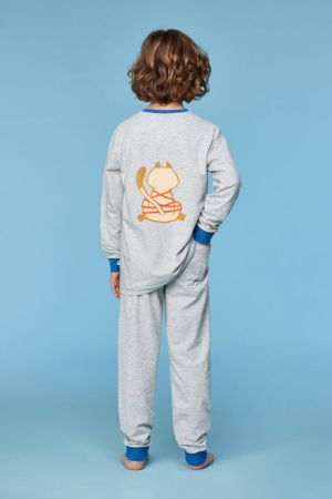 Jongens pyjama grote tekening  142