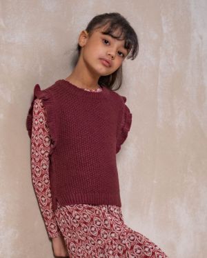 Spencer tricot cherry