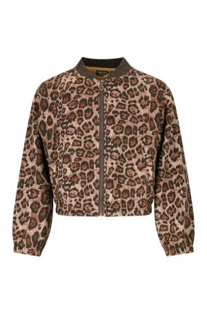 Jas teddy tijgerprint animal