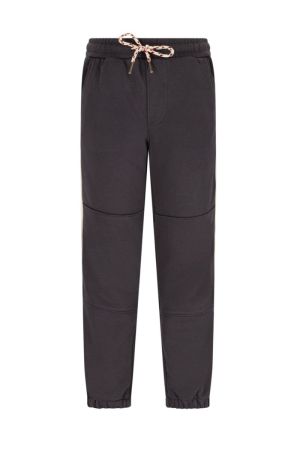 Broek sweaterstof, streep  antra